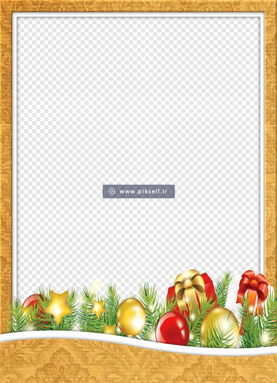 دانلود فایل png ترانسپرنت تخم مرغ های رنگی و هدایای کریسمس