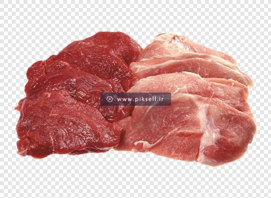 فایل png دوربری شده گوشت قرمز بصورت ترانسپرنت