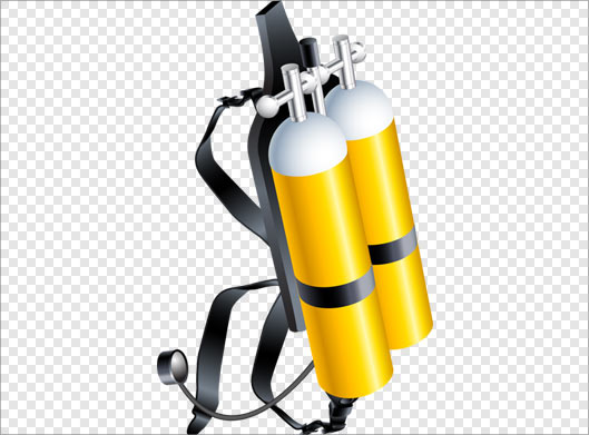 فایل png دوربری شده کپسول های اکسیژن هوا