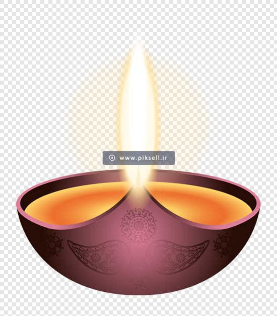 فایل png بدون زمینه و ترانسپرنت شمع مقدس بصورت دوربری شده