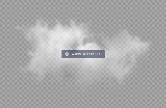 فایل png دوربری شده ابر سفید بدون پس زمینه