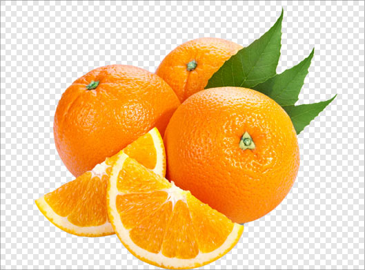 فایل png دوربری شده پرتقال نارنجی بصورت ترانسپرنت
