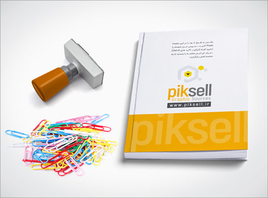 دانلود فایل psd لایه باز موکاپ جلد کتاب