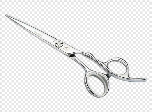 فایل دوربری شده قیچی خیاطی فلزی با فرمت png