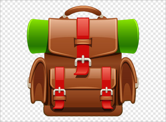 فایل png کوله پشتی مسافرتی و سفر