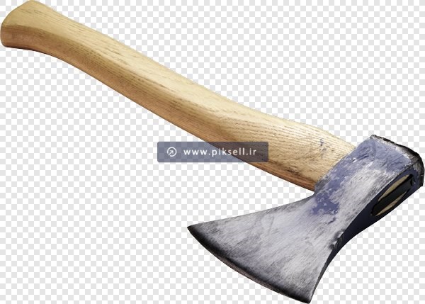 فایل دوربری شده تبر تیز بصورت ترانسپرنت png