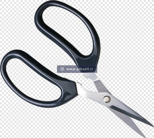فایل دوربری شده قیچی بصورت ترانسپرنت png