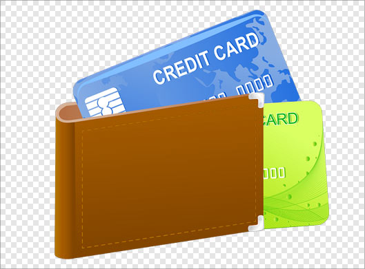 دانلود فایل ترانسپرنت کیف پول و کارت های بانکی
