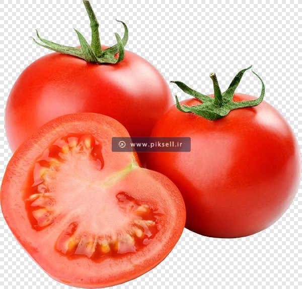 فایل دوربری شده گوجه فرنگی های قرمز