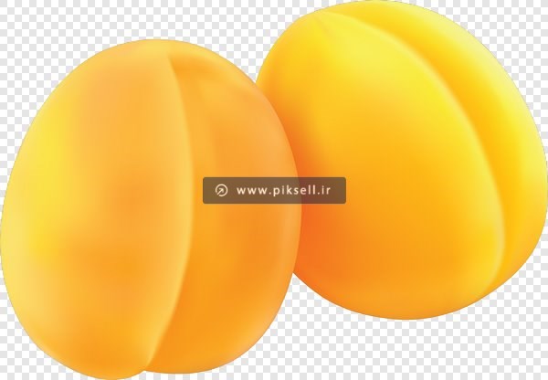 فایل ترانسپرنت دوربری شده هلو با پسوند png