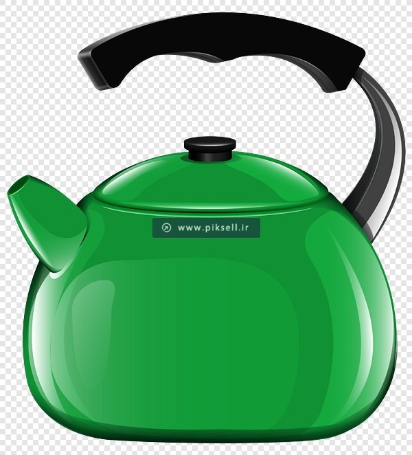فایل png کتری سبز بصورت ترانسپرنت
