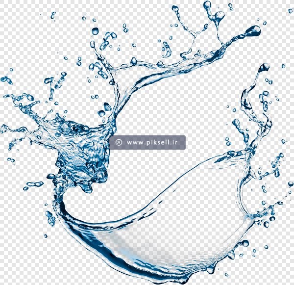 دانلود فایل png آب های پاشیده شده بصورت ترانسپرنت