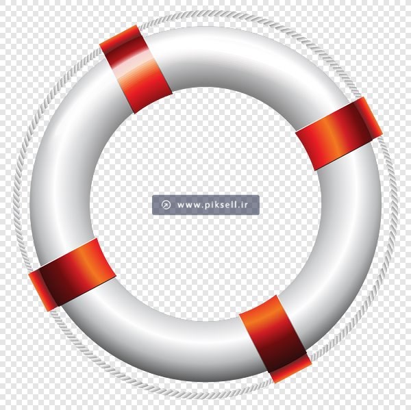 فایل png دوربری شده تیوب نجات