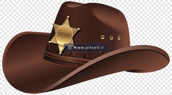 دانلود فایل png کلاه کابوی بصورت ترانسپرنت