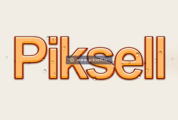 دانلود استایل ژله ای متن بصورت لایه باز psd