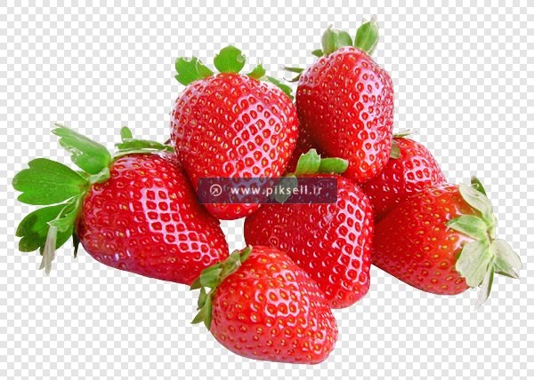 فایل png توت فرنگی های خوشمزه