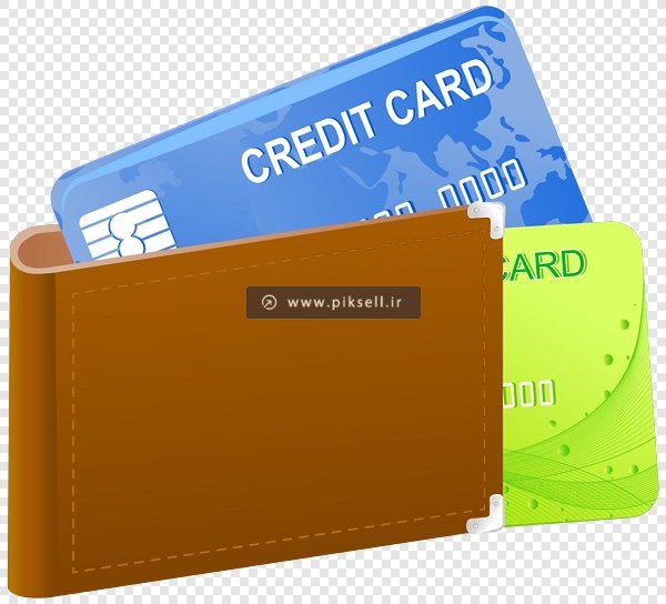 دانلود فایل ترانسپرنت کیف پول و کارت های بانکی