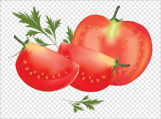 دانلود فایل png گوجه های قرمز رنگ خوشمزه