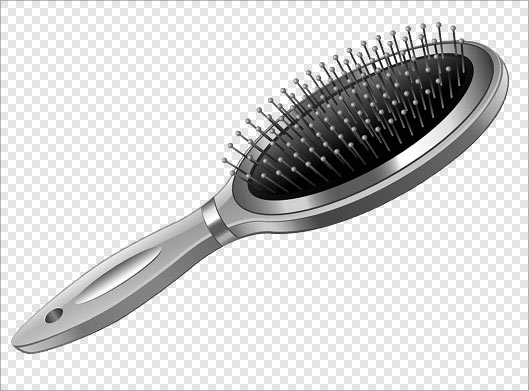 فایل دوربری شده png برس موی سر بصورت دوربری شده