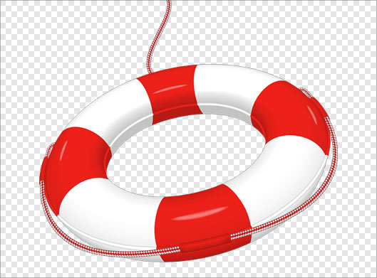 فایل png تیوب نجات بصورت کارتونی