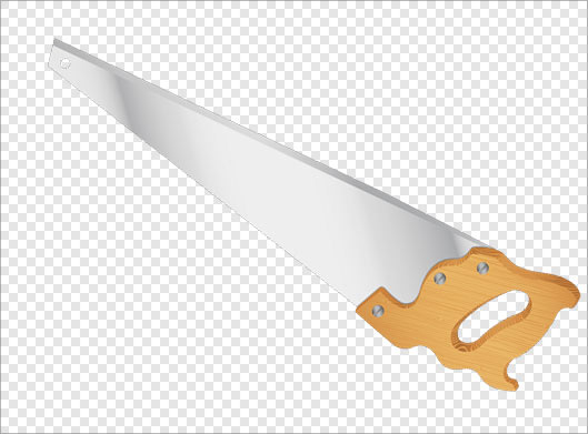 فایل دوربری شده و ترانسپرنت اره با فرمت png