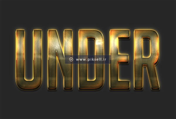 فایل psd لایه باز استایل متن (افکت نوشته)