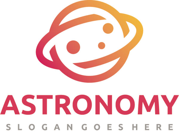 دانلود لوگوی سیاره زحل (Astronomy Logo)