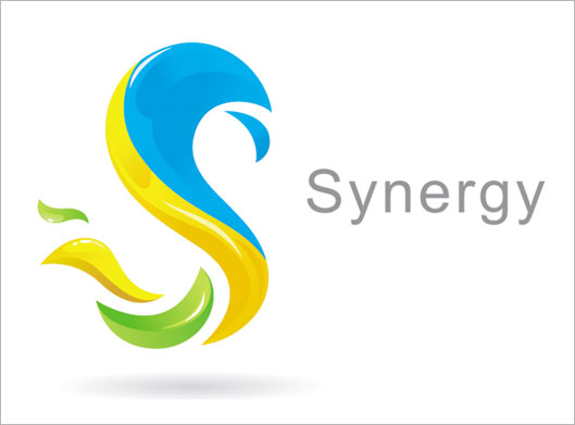 دانلود لوگو با حرف s انگلیسی یا Synergy