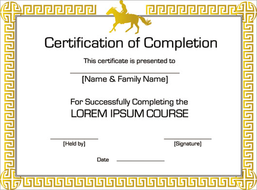وکتور لایه باز طرح آماده گواهینامه یا certificate
