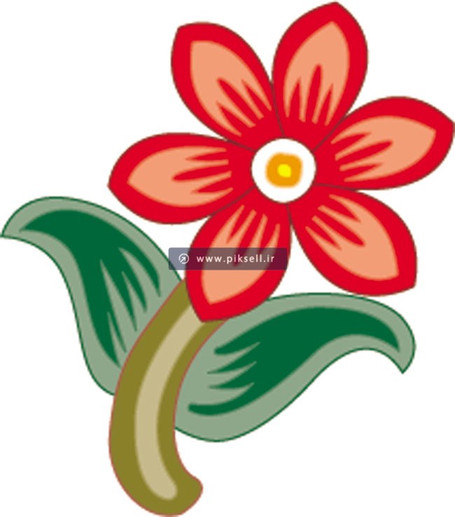 دانلود المان گرافیکی گل تذهیبی با پسوندهای eps و ai