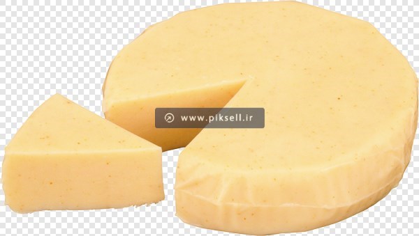فایل PNG دوربری شده پنیر دایره ای یا پنیر پیتزا
