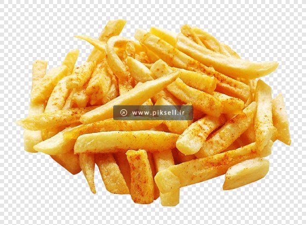 فایل Png سیب زمینی های سرخ شده خوشمزه (دوربری شده و ترانسپرنت)