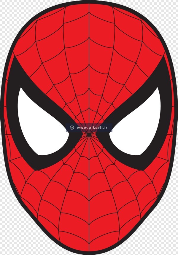 دانلود فایل png ترانسپرنت دوربری شده ماسک و صورتک مرد عنکبوتی