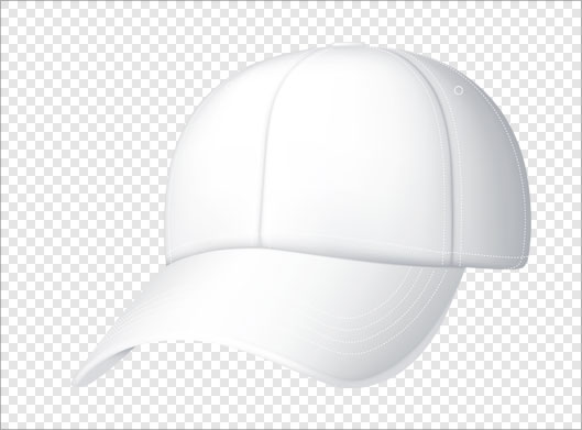 فایل png بدون زمینه کلاه سفید نقاب دار (دوربری شده)