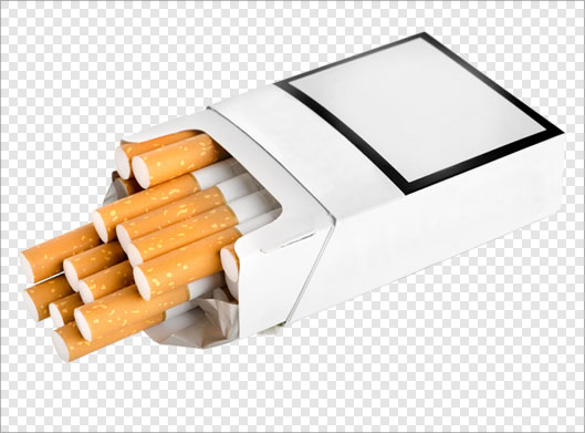 دانلود فایل png دوربری شده سیگار و پاکت سیگار