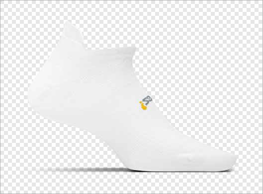 فایل Png دوربری شده و ترانسپرنت جوراب سفید