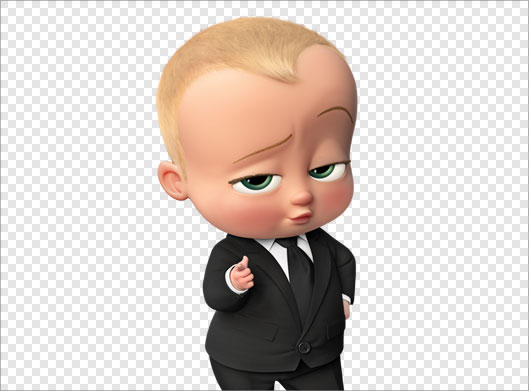 دانلود کاراکتر کارتونی و گرافیکی پسر رئیس (The Boss Baby) با فرمت png