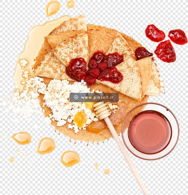 فایل ترانسپرنت دوربری شده نان و عسل با فرمت png