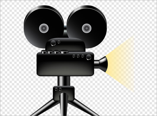 فایل png ترانسپرنت و دوربری شده دوربین فیلمبرداری قدیمی