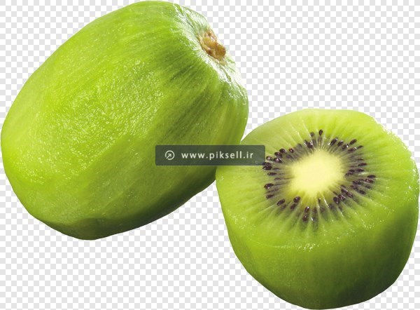 تصویر دوربری شده کیوی های پوست کنده با فرمت png