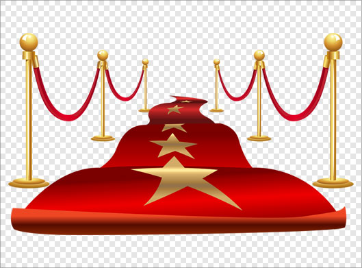 فایل Png دوربری شده و ترانسپرنت فرش قرمز