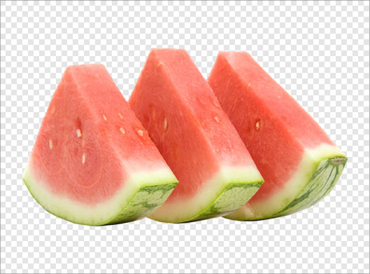 دانلود فایل png ترانسپرنت و دوربریش ده قاچ های هندوانه