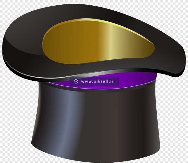 دانلود فایل png دوربری شده و ترانسپرنت کلاه شعبده بازی