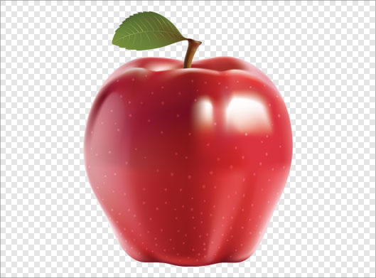 دانلود فایل png دوربری شده و ترانسپرنت سیب قرمز خوشمزه