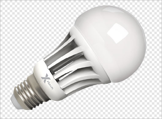 فایل Png ترانسپرنت و دوربری شده لامپ LED کم مصرف