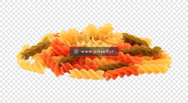 دانلود فایل دوربری شده و ترانسپرنت پاستاهای رنگی با فرمت png