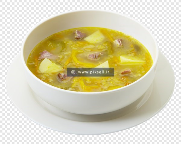 دانلود تصویر دوربری شده و ترانسپرنت کاسه سوپ با فرمت png