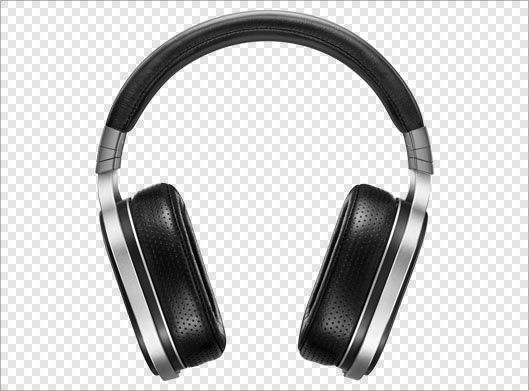 فایل ترانسپرنت دوربری شده هدفون با فرمت png