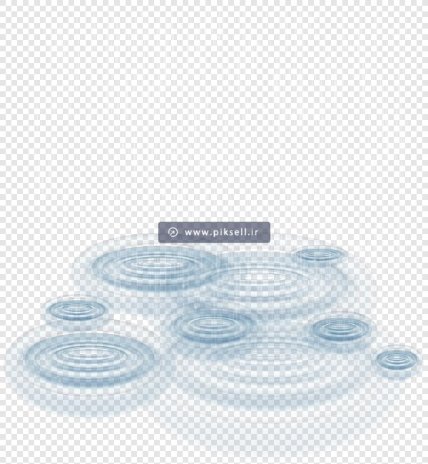 فایل Png دوربری شده قطرات باران ریخته شده