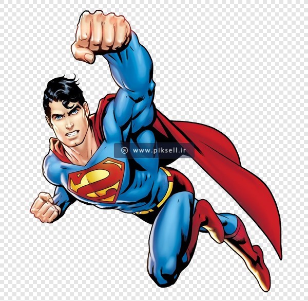 فایل ترانسپرنت دوربری شده مرد قهرمان و بتمن (hero) بصورت کارتونی با فرمت png